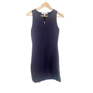 elizabeth and james fit and flare dress Elizabeth and James Black Zip Fit & Flare Mini Dress Black Size 2 NWT